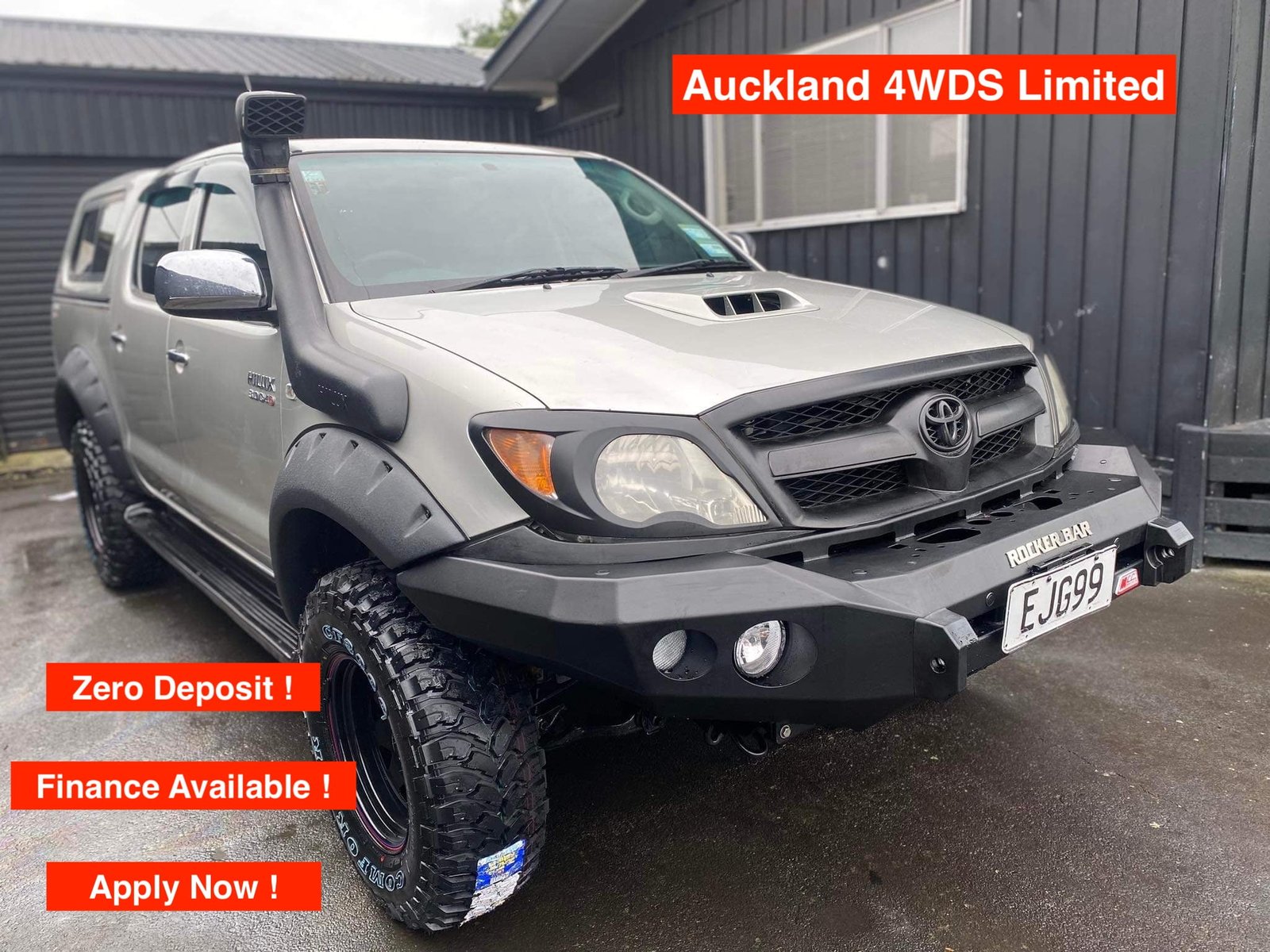 🔥 2008 Toyota Hilux 4wd SR5 1KD🔥 - Auckland 4WDS